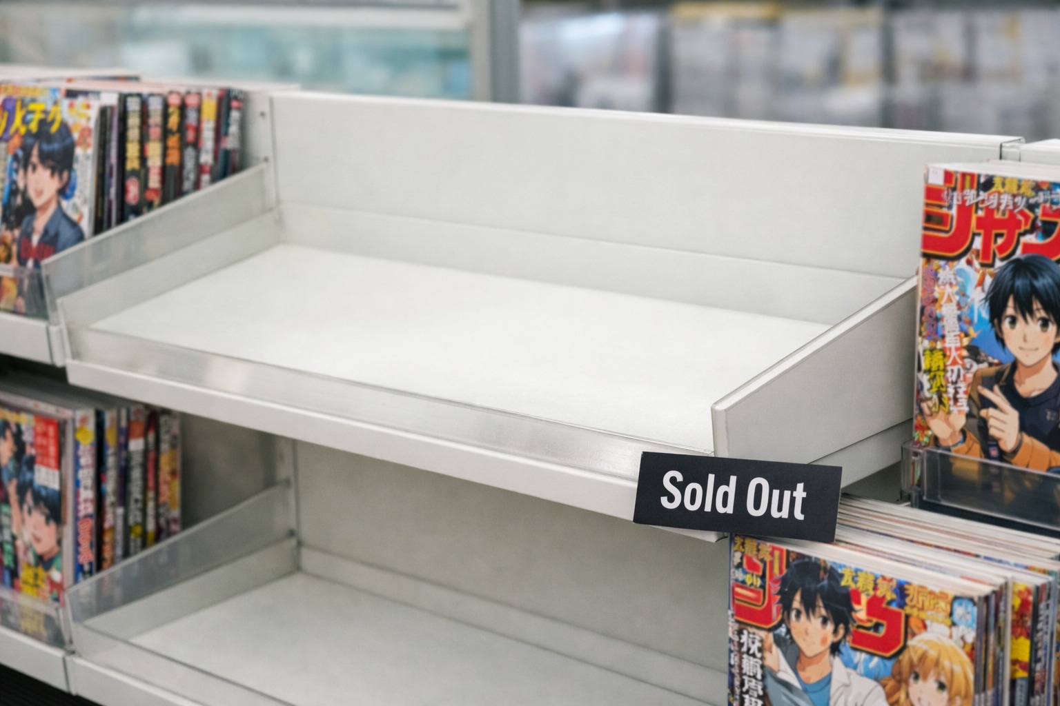 ジャンプ　売り切れ　売ってない　最新号　今週号　コンビニ　再販　増刷
